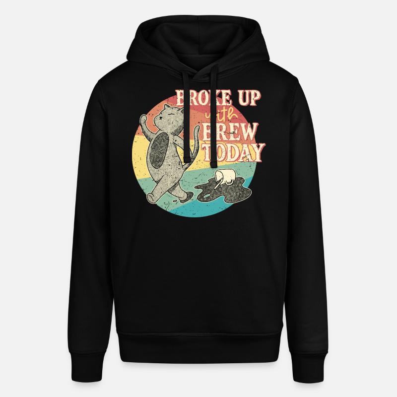 Coffee withdrawal decaffeinated ex-coffee drinker - Stanley/Stella SOUNDER Unisex Hoodie - black