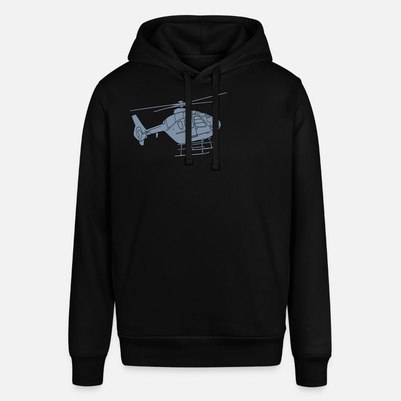 Hélicoptère 2 - Sweat à capuche SOUNDER Stanley/Stella Unisexe - noir