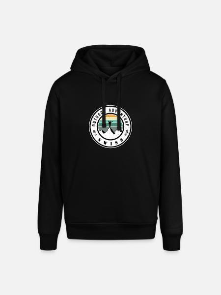 Outdoor Adventure Swiss - Stanley/Stella SOUNDER Unisex Hoodie - black