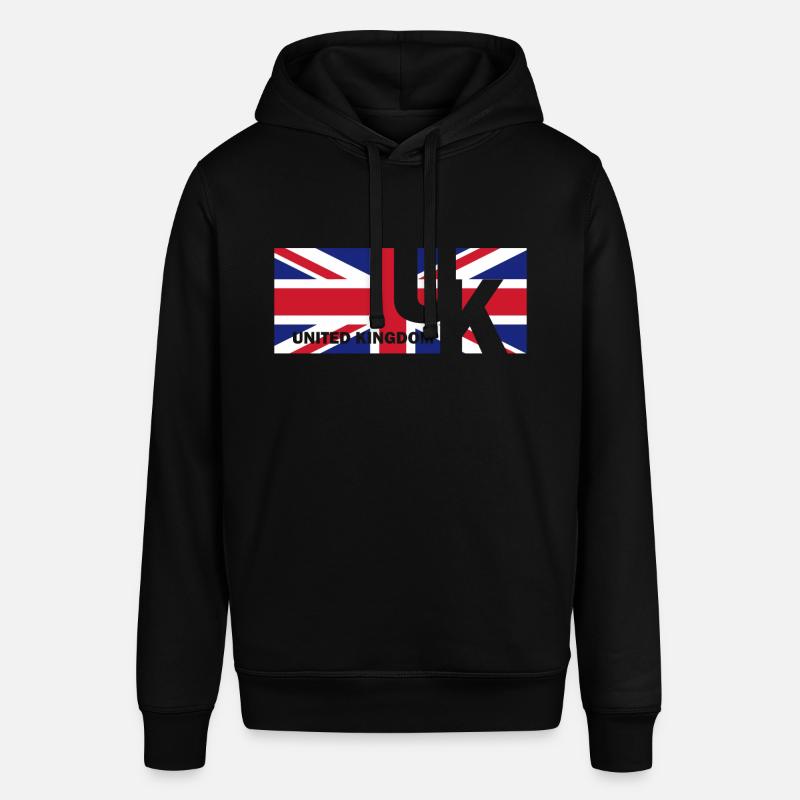 Drapeau anglais drapeau cadeau anglais - Sweat à capuche SOUNDER Stanley/Stella Unisexe - noir