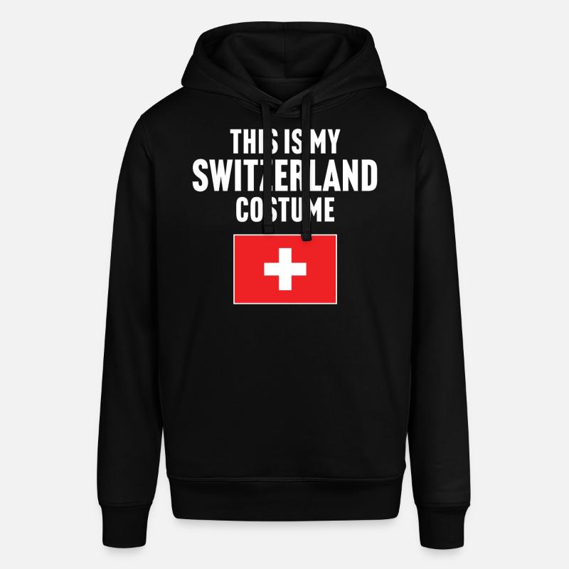Ce costume de ma Suisse - Sweat à capuche SOUNDER Stanley/Stella Unisexe - noir