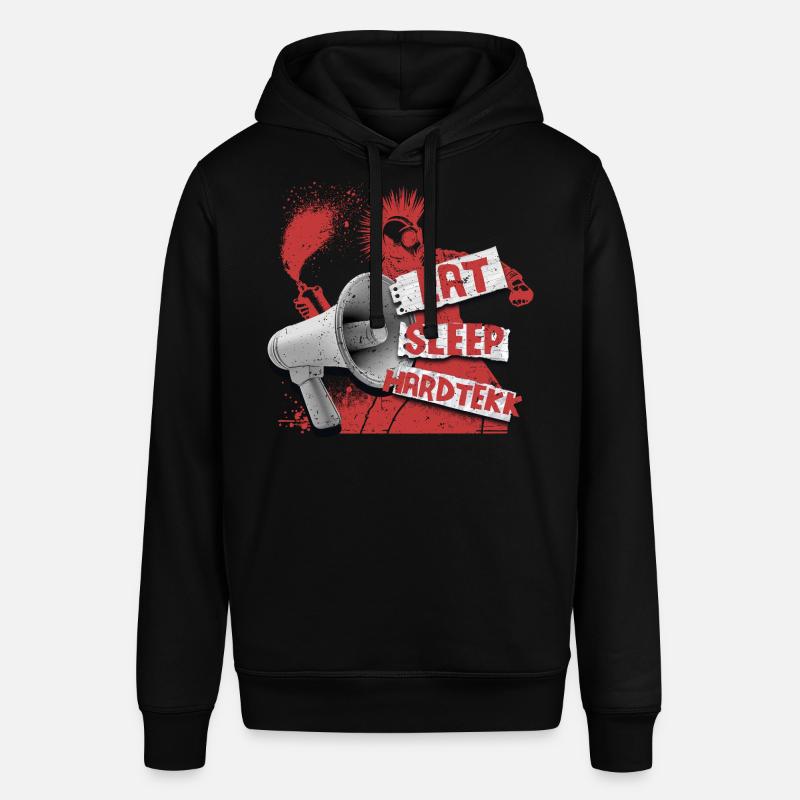 Hardtekk Tekke Allemagne de l’Est - Sweat à capuche SOUNDER Stanley/Stella Unisexe - noir