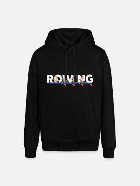 Rowing Womens Coxless Four - Stanley/Stella SOUNDER Unisex Hoodie - black