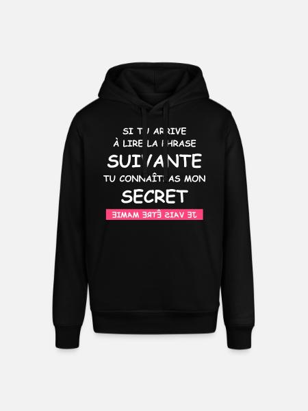 je vais être mamie - Sweat à capuche SOUNDER Stanley/Stella Unisexe - noir