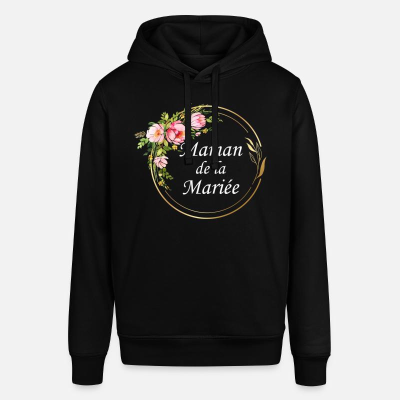 Maman de la mariée - Sweat à capuche SOUNDER Stanley/Stella Unisexe - noir
