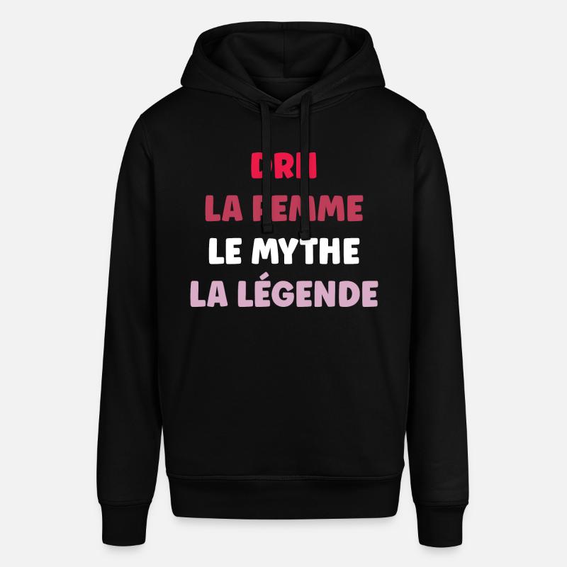 Drh - Sweat à capuche SOUNDER Stanley/Stella Unisexe - noir