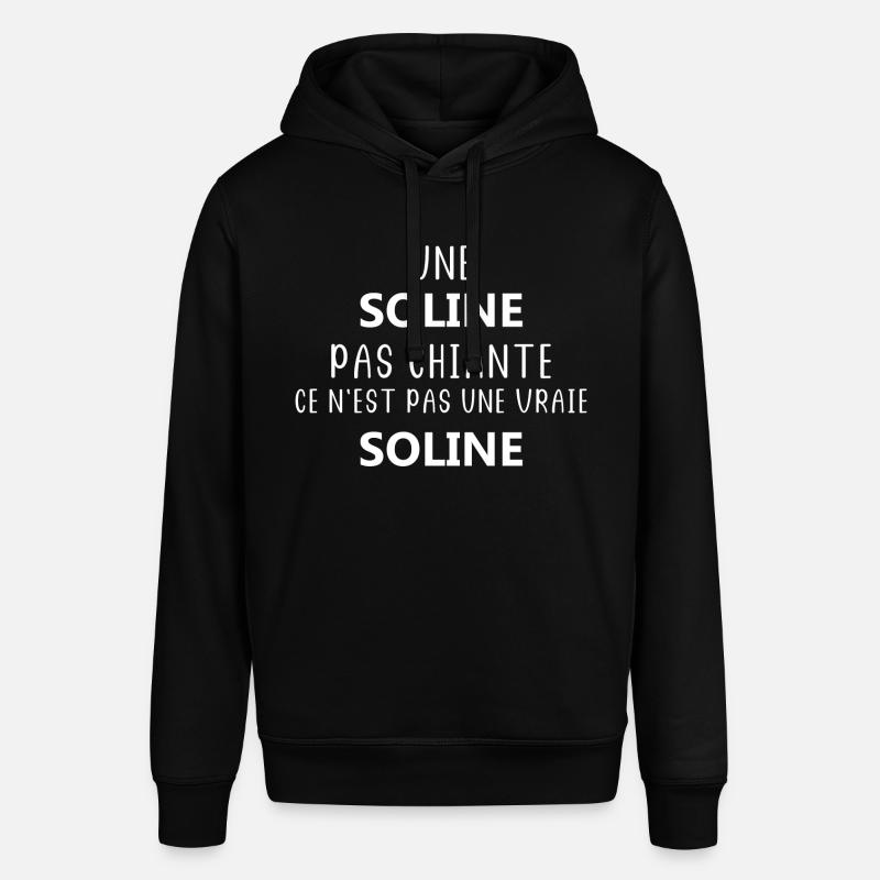 Pas chiante Soline - Sweat à capuche SOUNDER Stanley/Stella Unisexe - noir