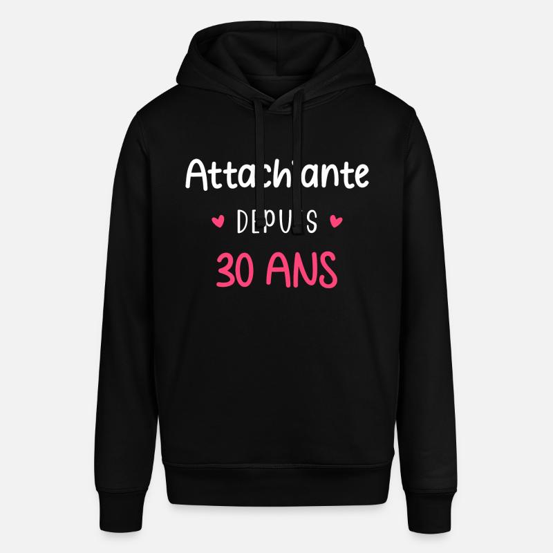 Attachiante depuis 30 ans - Sweat à capuche SOUNDER Stanley/Stella Unisexe - noir