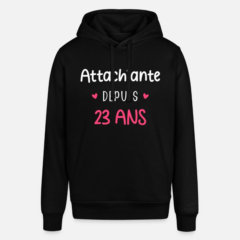 Attachiante depuis 23 ans - Sweat à capuche SOUNDER Stanley/Stella Unisexe - noir