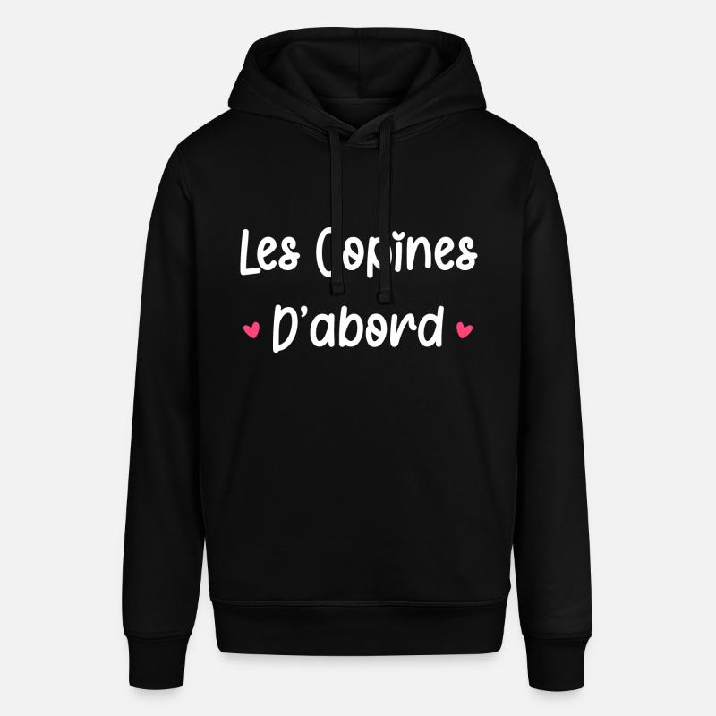 Les copines d'abord - Sweat à capuche SOUNDER Stanley/Stella Unisexe - noir