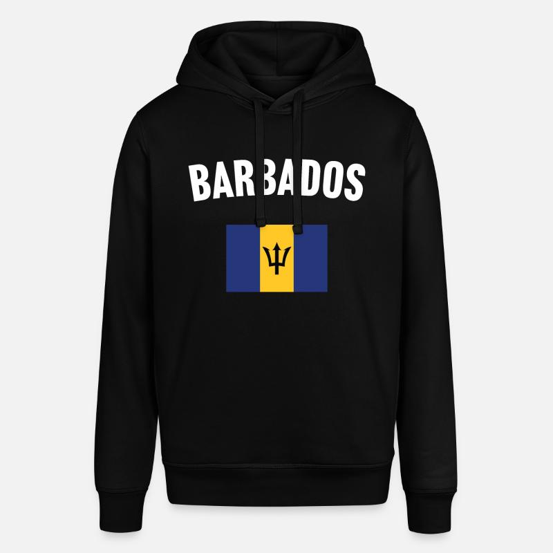 Drapeau de la Barbade - Sweat à capuche SOUNDER Stanley/Stella Unisexe - noir