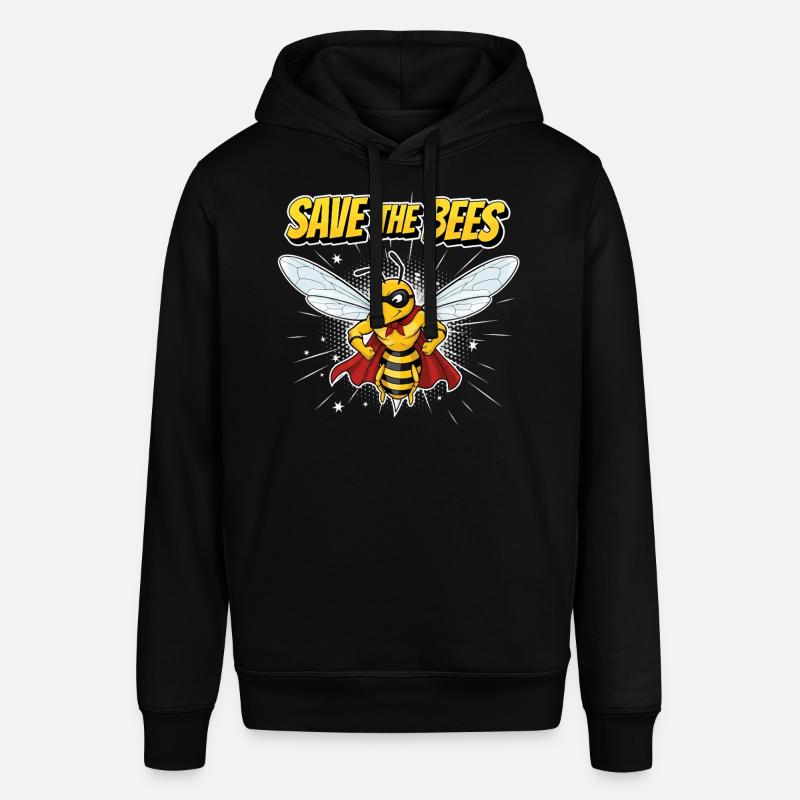 Devise du héros de l’abeille comique - Sweat à capuche SOUNDER Stanley/Stella Unisexe - noir