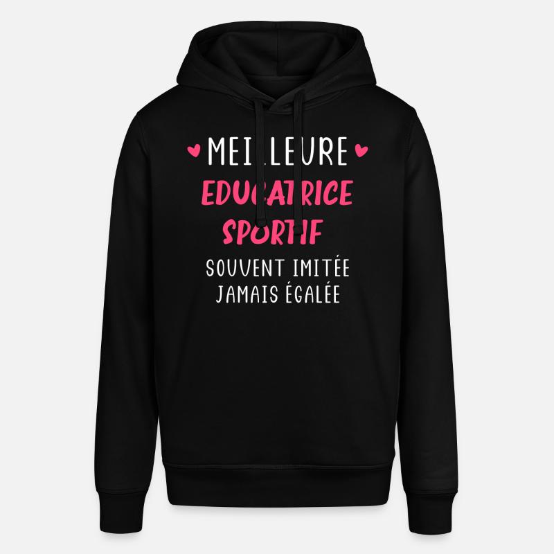 Meilleure Educatrice sportif - Sweat à capuche SOUNDER Stanley/Stella Unisexe - noir