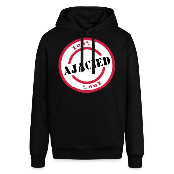 Ajacied - Sweat à capuche SOUNDER Stanley/Stella Unisexe - noir - Devant - Alina (178cm) & Michal (187cm)