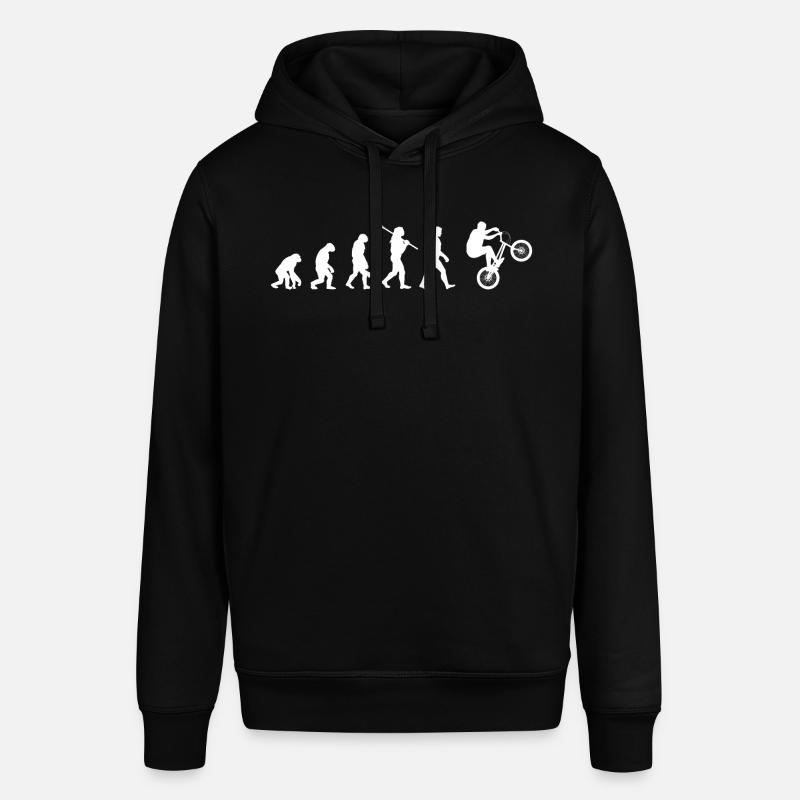 BMX - Évolution de l’Homme / Darwin - Sweat à capuche SOUNDER Stanley/Stella Unisexe - noir