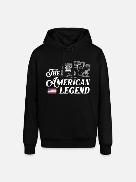 JeepsThe American Legend - Stanley/Stella SOUNDER Unisex Hoodie - black