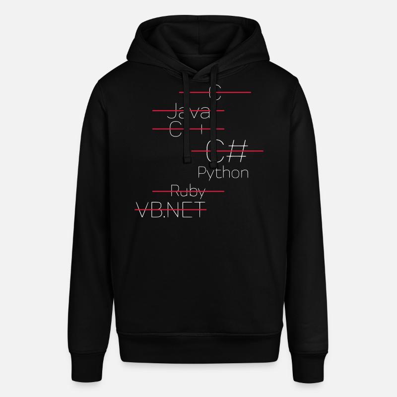 PYTHON CODING / PROGRAMMING LANGUAGE - Stanley/Stella SOUNDER Unisex Hoodie - black