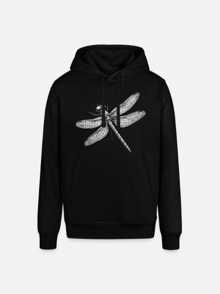 Dragonfly - Stanley/Stella SOUNDER Unisex Hoodie - black