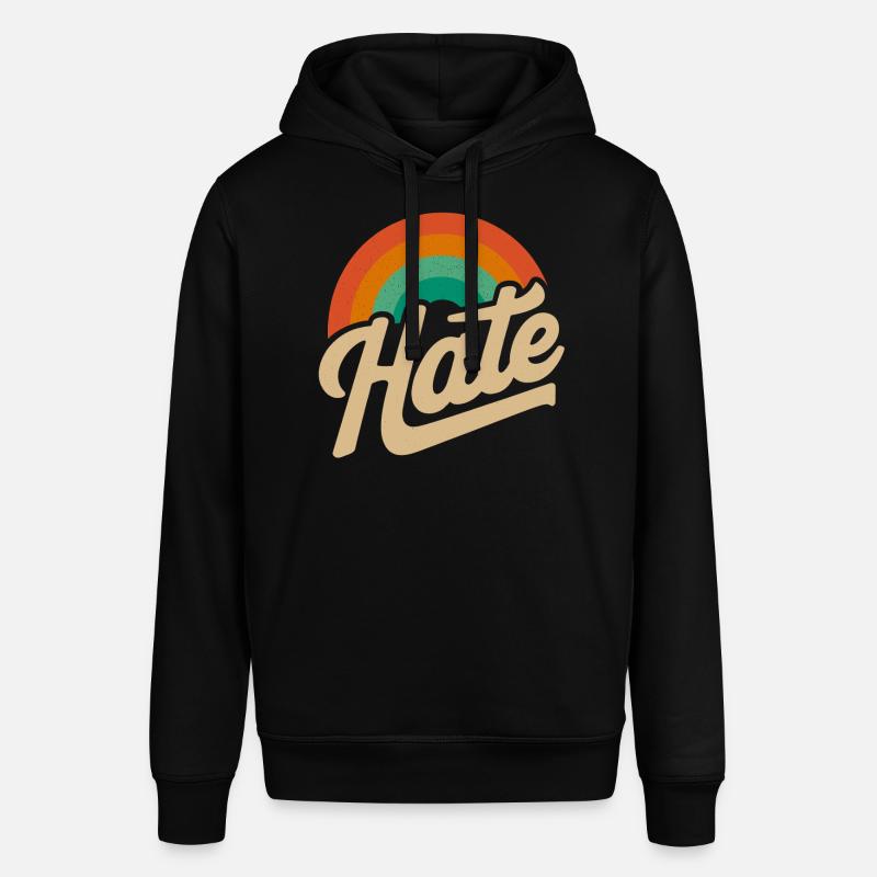Hate aber auf eine nette weise - Stanley/Stella Unisex Hoodie SOUNDER - Schwarz