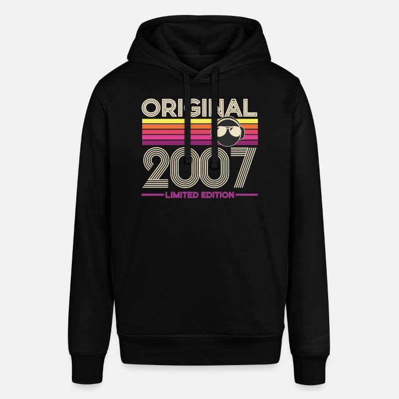 Original 2007 Édition Limitée Retro - Sweat à capuche SOUNDER Stanley/Stella Unisexe - noir