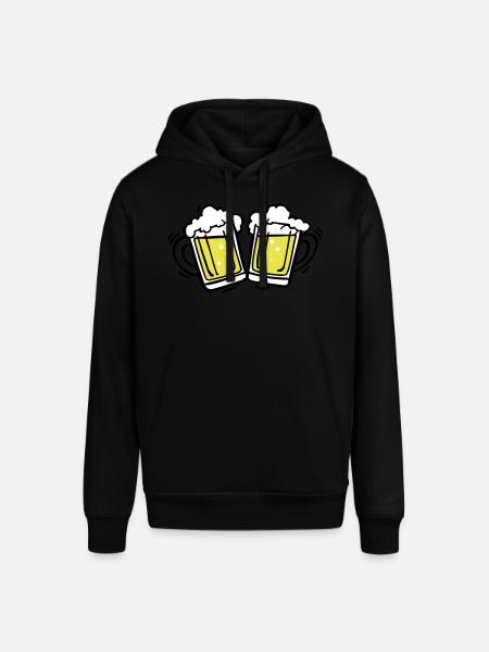Bier - Stanley/Stella SOUNDER Unisex Hoodie - black