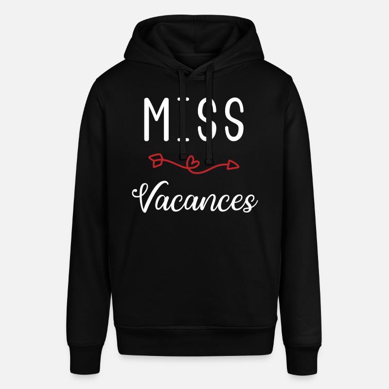 Miss Vacances - Sweat à capuche SOUNDER Stanley/Stella Unisexe - noir