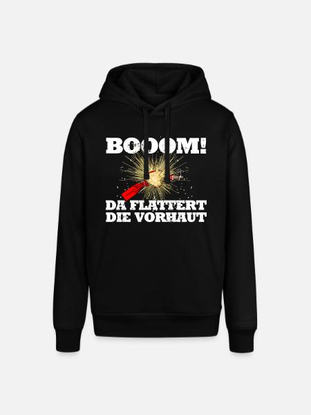 Feuerwerk Silvester Pyro - Stanley/Stella Unisex Hoodie SOUNDER - Schwarz