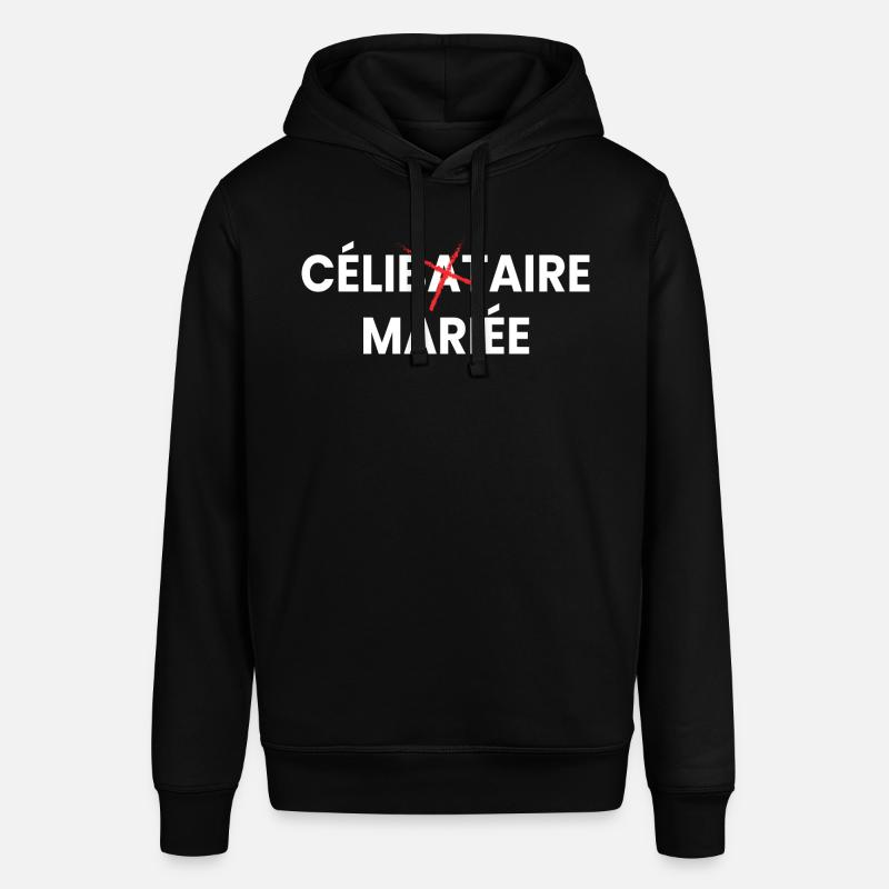 Humour Célibataire Mariée - evjf - EVJF - Sweat à capuche SOUNDER Stanley/Stella Unisexe - noir