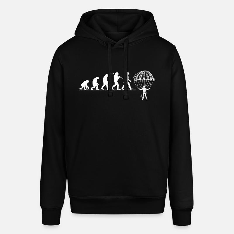 Evolution Parachute - Sweat à capuche SOUNDER Stanley/Stella Unisexe - noir