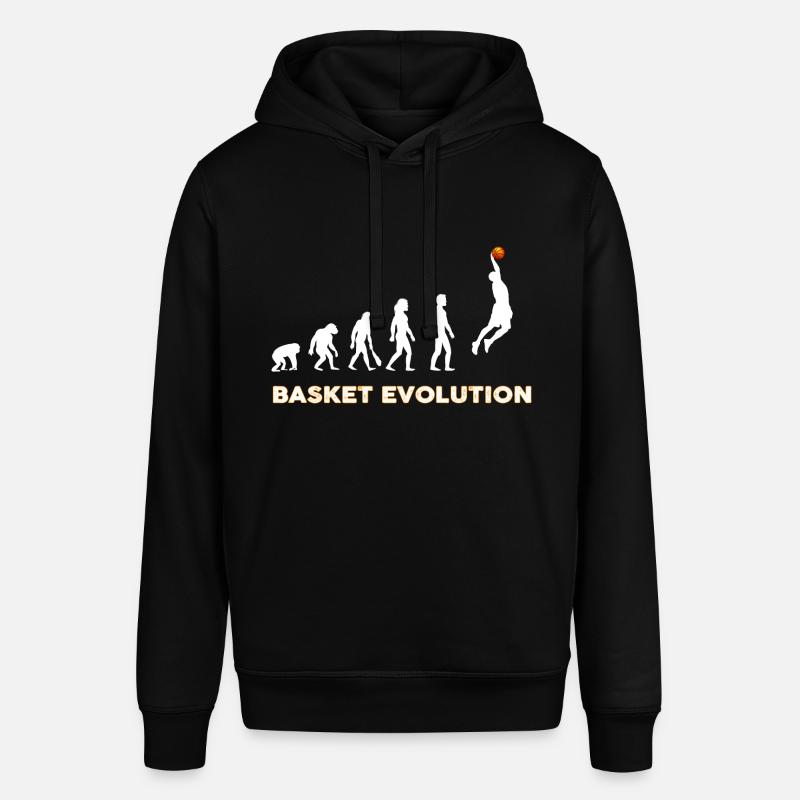 Basket evolution Dunk - Stanley/Stella Unisex Hoodie SOUNDER - Schwarz