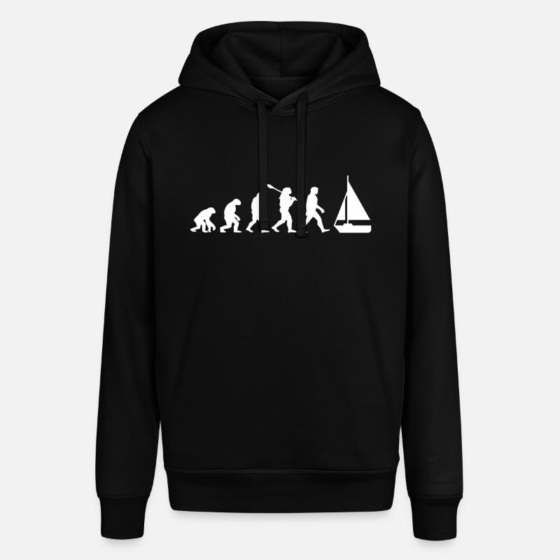 Evolution Segelboot Boot - Stanley/Stella Unisex Hoodie SOUNDER - Schwarz