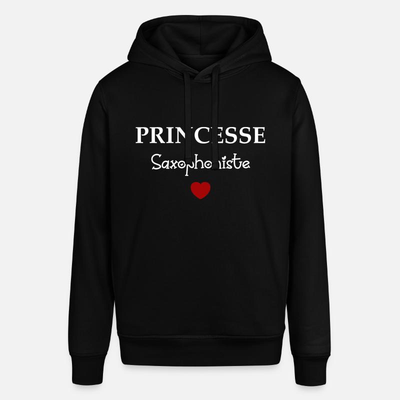 Princesse Saxophoniste - Sweat à capuche SOUNDER Stanley/Stella Unisexe - noir