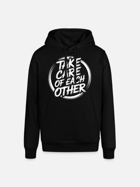 Take care of each other - Stanley/Stella SOUNDER Unisex Hoodie - black