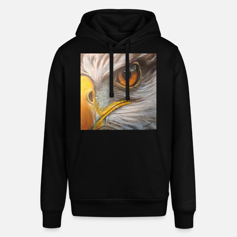 Œil d’aigle - Sweat à capuche SOUNDER Stanley/Stella Unisexe - noir