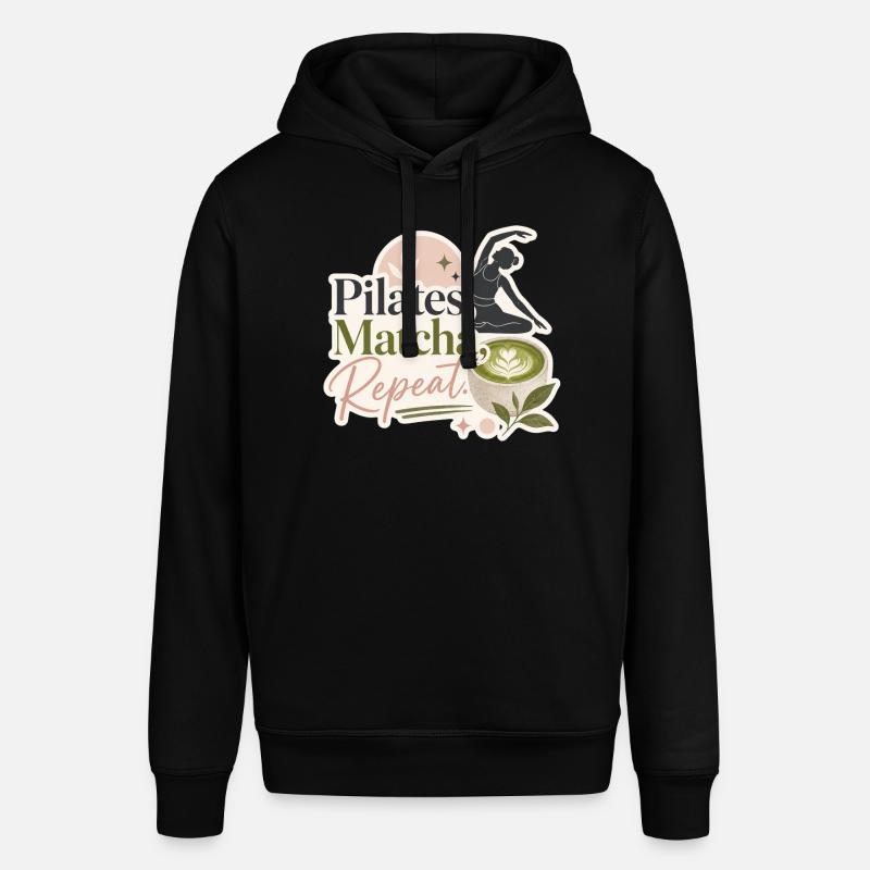 Pilates - Matcha - Répéter - Sweat à capuche SOUNDER Stanley/Stella Unisexe - noir