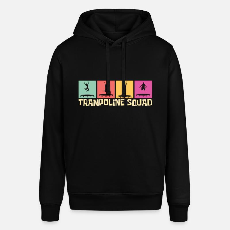 Trampoline Squad - Idée cadeau trampoline - Sweat à capuche SOUNDER Stanley/Stella Unisexe - noir
