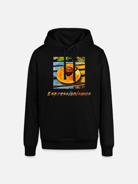 Expressionismus Espresso ergibt Espressionismus - Stanley/Stella Unisex Hoodie SOUNDER - Schwarz