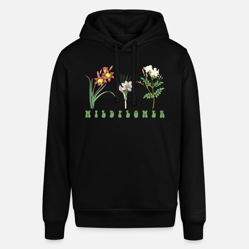 Fleur - Sweat à capuche SOUNDER Stanley/Stella Unisexe - noir