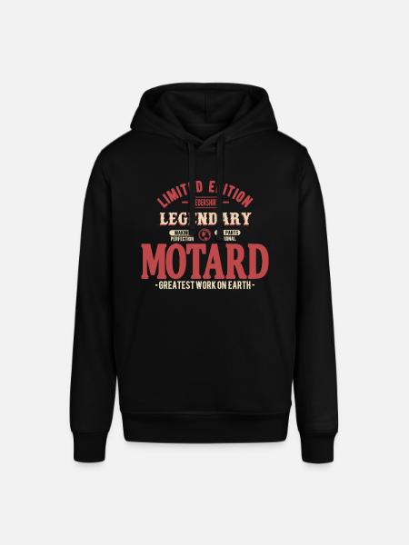 Motard - Sweat à capuche SOUNDER Stanley/Stella Unisexe - noir