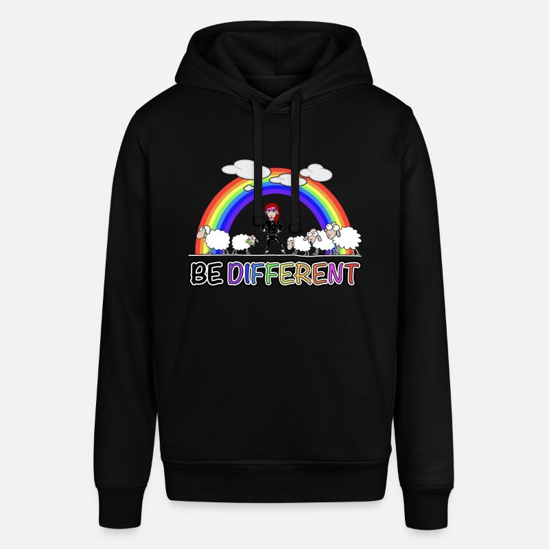 Soyez différent - Sei Anders - Sweat à capuche SOUNDER Stanley/Stella Unisexe - noir