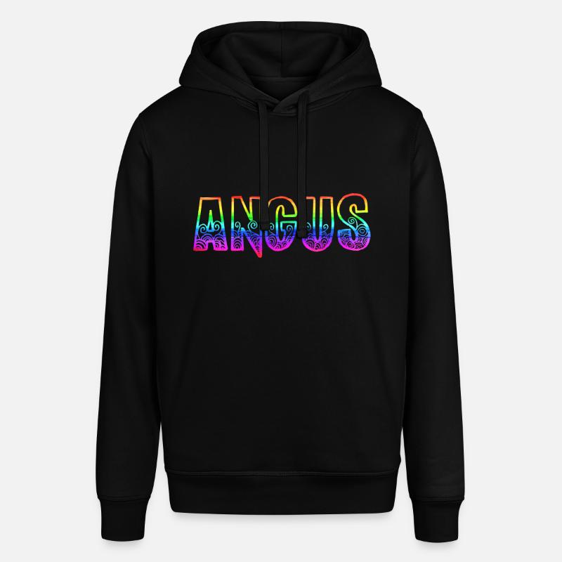angus rs arc-en-ciel - Sweat à capuche SOUNDER Stanley/Stella Unisexe - noir