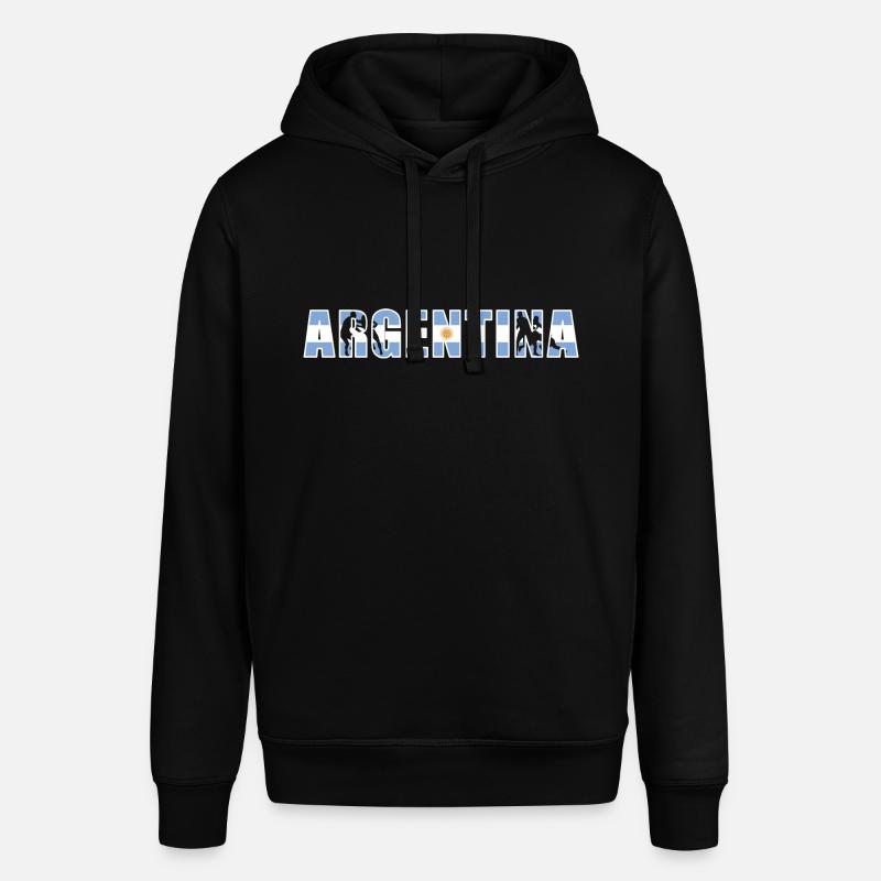 Argentine Rugby - Sweat à capuche SOUNDER Stanley/Stella Unisexe - noir
