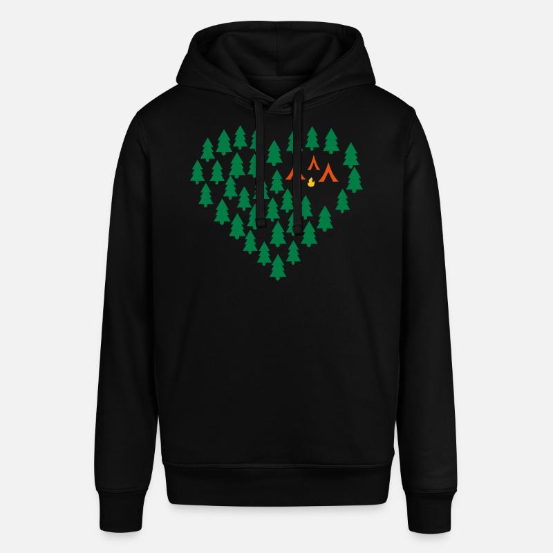 Camping - Sweat à capuche SOUNDER Stanley/Stella Unisexe - noir