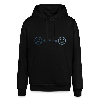 Women's Men's Rowing Rowing Rowing - Stanley/Stella SOUNDER Unisex Hoodie - black - Front - Alina (178cm) & Michal (187cm)