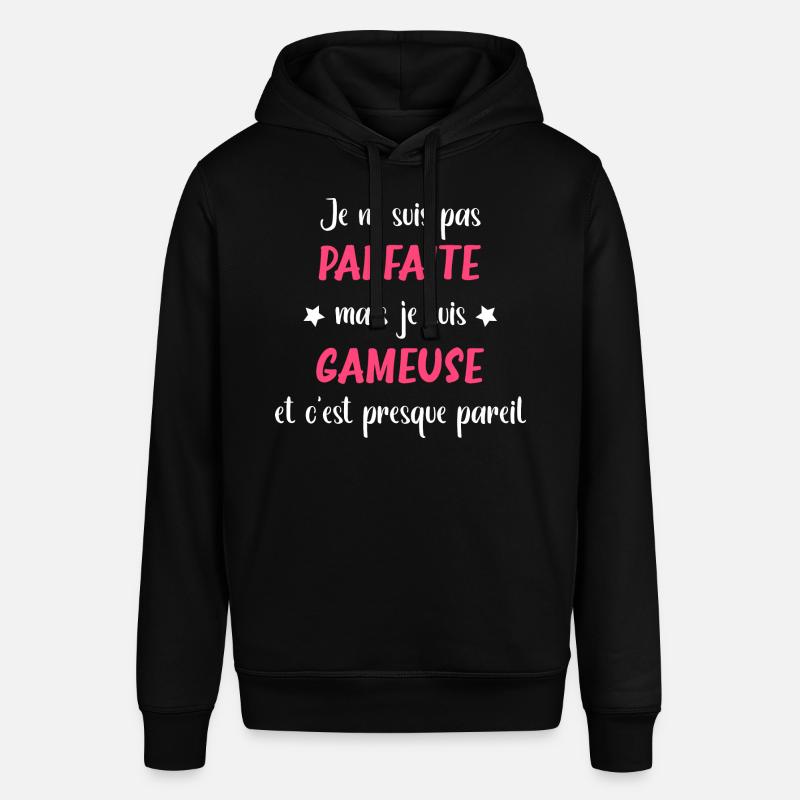 Parfaite gameuse - Sweat à capuche SOUNDER Stanley/Stella Unisexe - noir