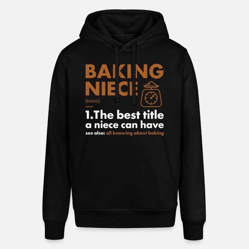 Baker Niece Definition Baking - Stanley/Stella Unisex Hoodie SOUNDER - Schwarz