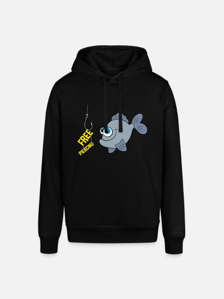 Free Piercing - Stanley/Stella Unisex Hoodie SOUNDER - Schwarz