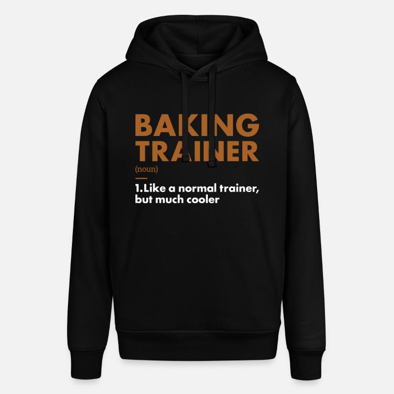 Baker Trainer Definition Baking - Stanley/Stella Unisex Hoodie SOUNDER - Schwarz