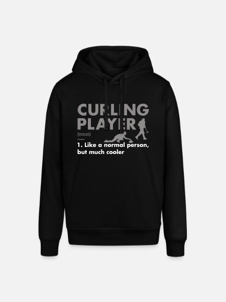 Sport Player Definition Curling - Stanley/Stella SOUNDER unisex hoodie - sort