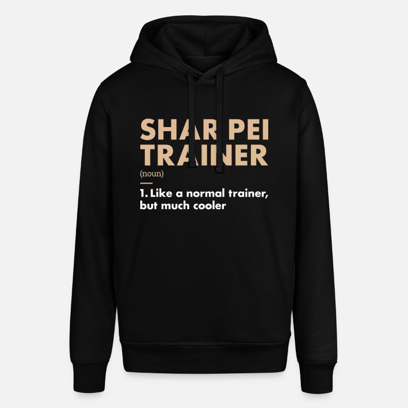 Shar Pei Trainer Definiton - Stanley/Stella SOUNDER Unisex Hoodie - black